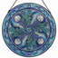 Panneau de vitrail Ocean Swirl, 7,8 heures-631841231