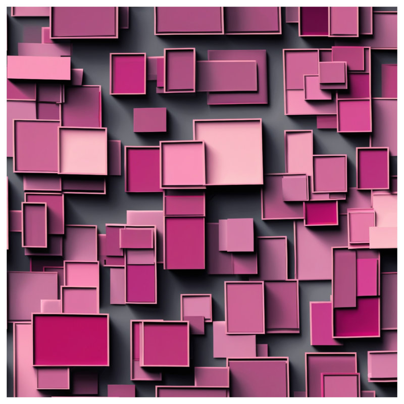 Coussins décoratifs roses, 20 x 20 inches