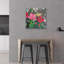 Art mural en verre Poolside Geraniums 2 'par Coco Good-900708766