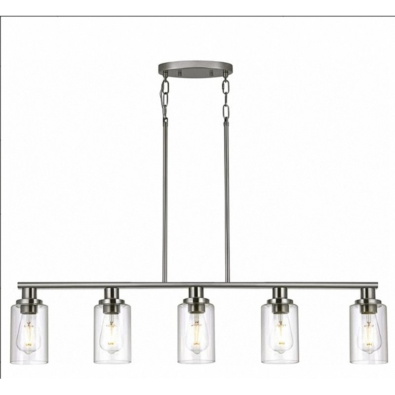 Luminaire suspendu 5 lumières Lyndia