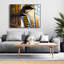 Art sur toile encadrée noire