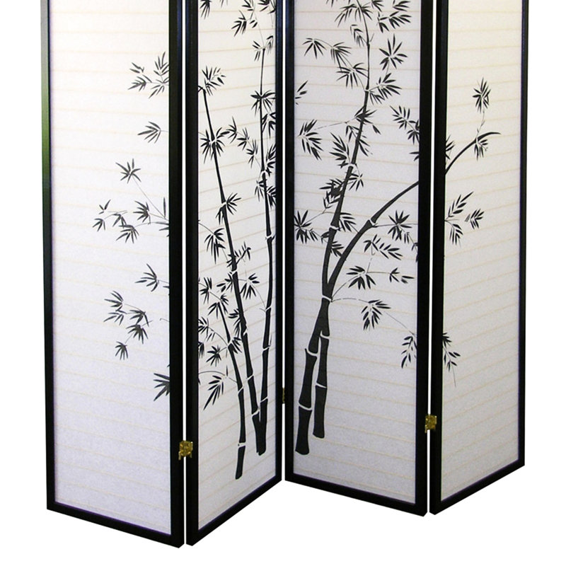 70" High 4 Inspired Room Divider - Black Finish To Create Privacy And Add Character In Height Themed Panels With For Space Organization