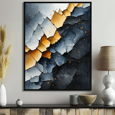 «Dream Fragments Of Wood Stone Petal I - Fractals», art mural