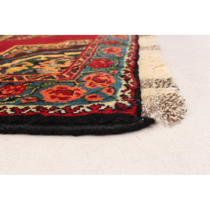 Tapis rouge foncé Poppie Magnes 3 pi 8 po x 9 pi 3 po