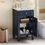 Meuble-lavabo de salle de bain avec lavabo en céramique-129606583