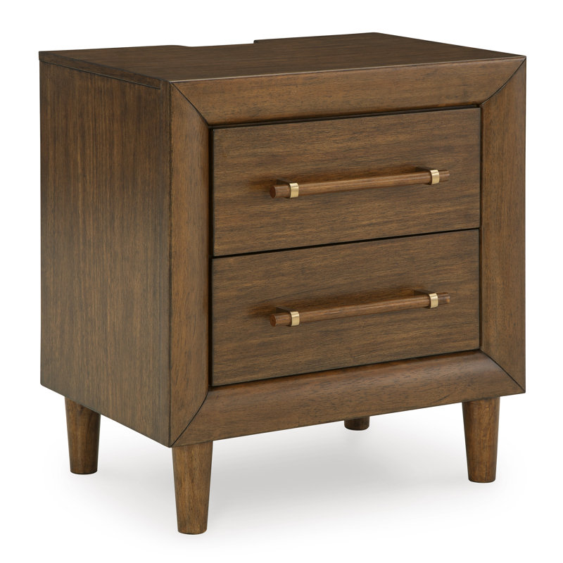 Leangela 24.63'' W Nightstand