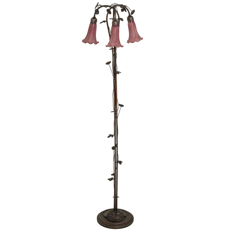 Sinagra Floor Lamp, Lavender