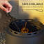 Round Iron Wood Burning Smokeless Fire Pit