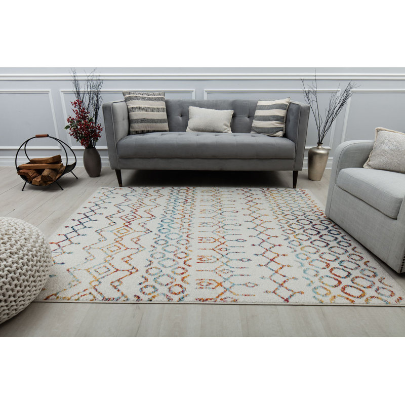 Ildiko Knox Tribal Festive Brilliance, Rectangle 5' x 7'