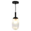 PENDENTIF Ranbir CAPSULÉ NOIR ET VERRE