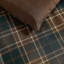 Ensemble d'édredon réversible à carreaux brun Eddie Bauer Huntley-118699107