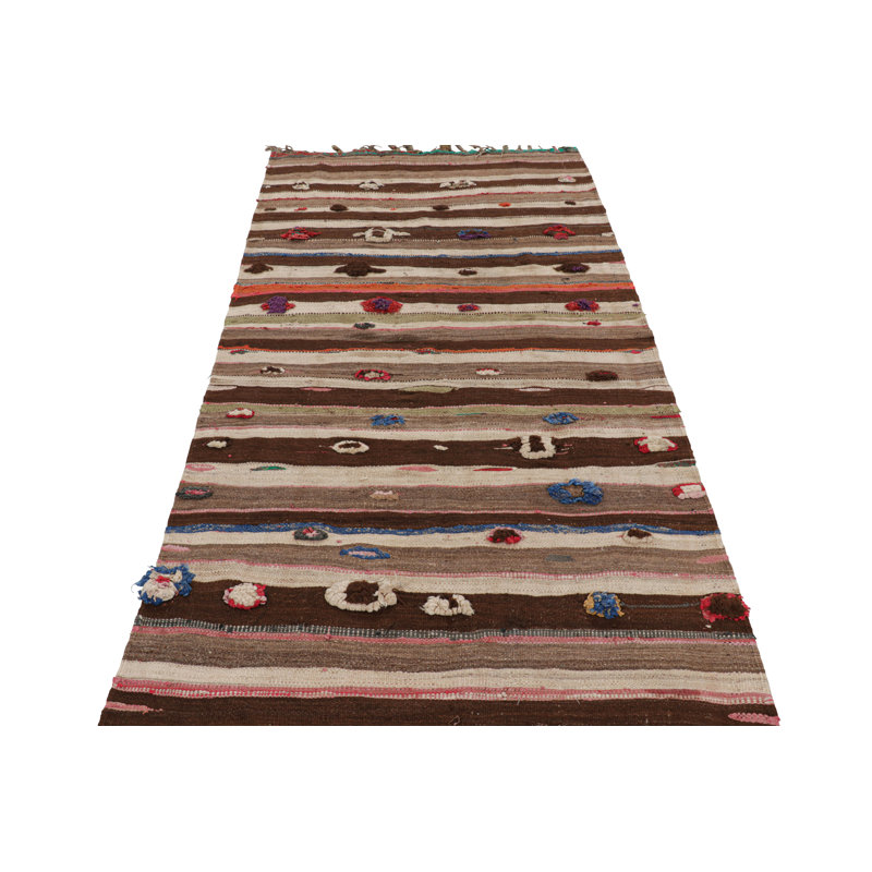 One-of-a-Kind 3'7”x7'4” Hand Knotted Area Rug