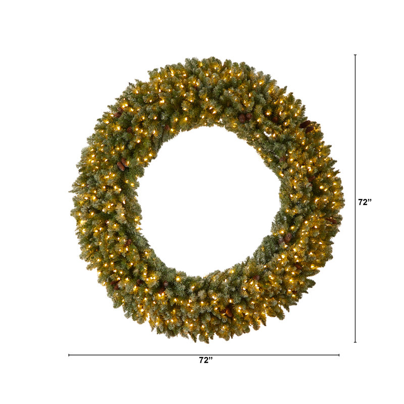 Couronne lumineuse en polychlorure de vinyle (PVC) floqué Giant