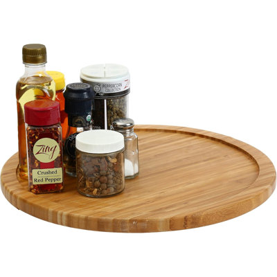 Garde-manger rotatif en bambou