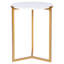 Amelia Marble Frame End Table-72595301