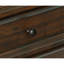 Commode classique transitionnelle de 9 tiroirs avec meubles de chambre à coucher à finition brune, 1 pièce, sans assemblage