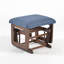 Fauteuil à bascule et repose-pieds Joy Deluxe-313967804-483617248
