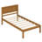 Nicanora Platform Bed Frame with Headboard, Wood Slat Support-1418541164