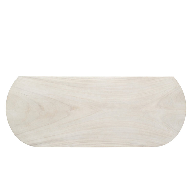 Lunas Executive Desk, Bleached Guanacaste