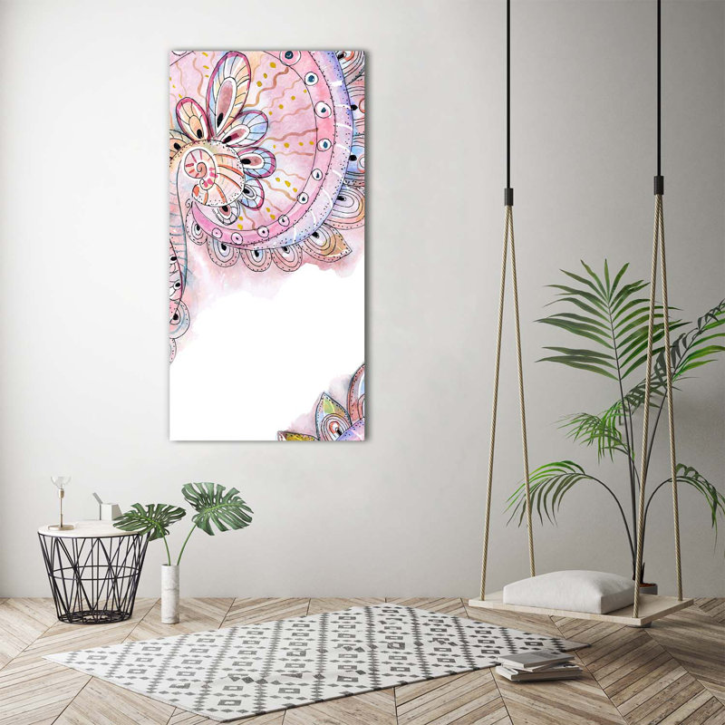 Abstract 1 Piece Wrapped Canvas Wall Art