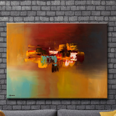 « imagine », reproduction de peinture à l’huile sur toile cguedez