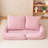 Kyerstin Upholstered Human Dog Bed For Humans And Pets, Adjustable Reclining Sofa With Removable Cover And Cushions For Living Room And Bedroom-846807664