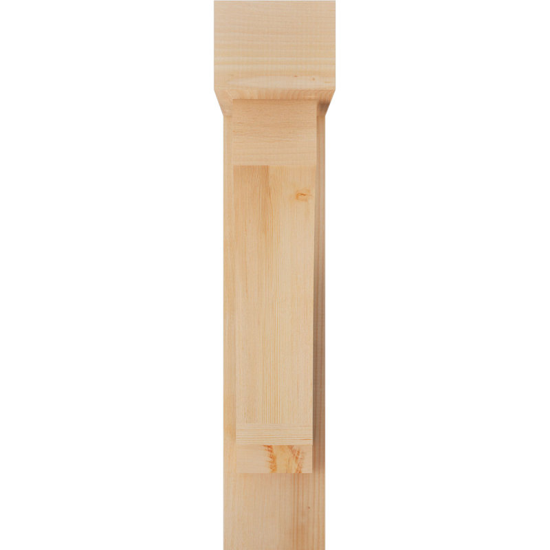 Support de bloc impérial avec entretoise décalée, 38 x 26, Sapin Douglas de l 7 1/2 (lisse)