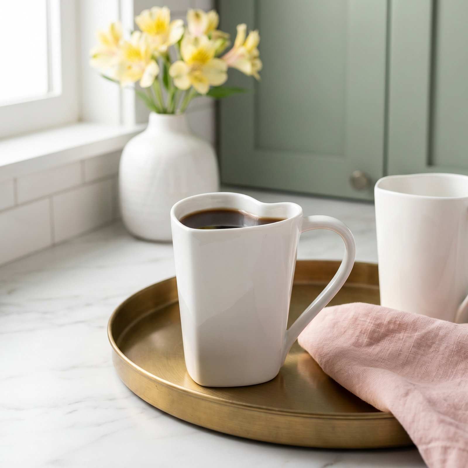 To Heart-Shaped Mug