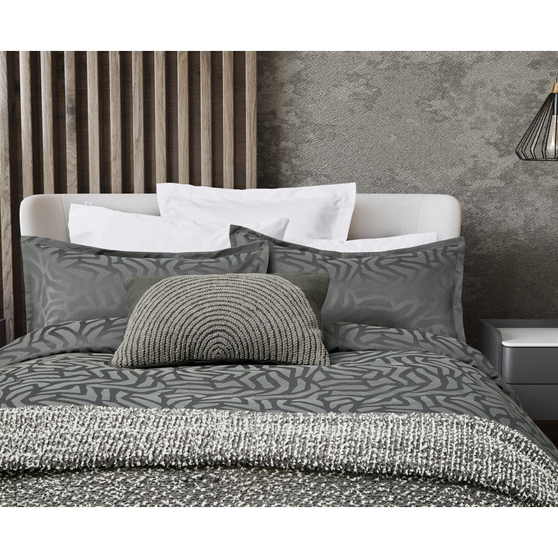 Makia Duvet Cover Charcoal, Single