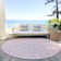 Flatweave Floral Indoor / Outdoor Rug