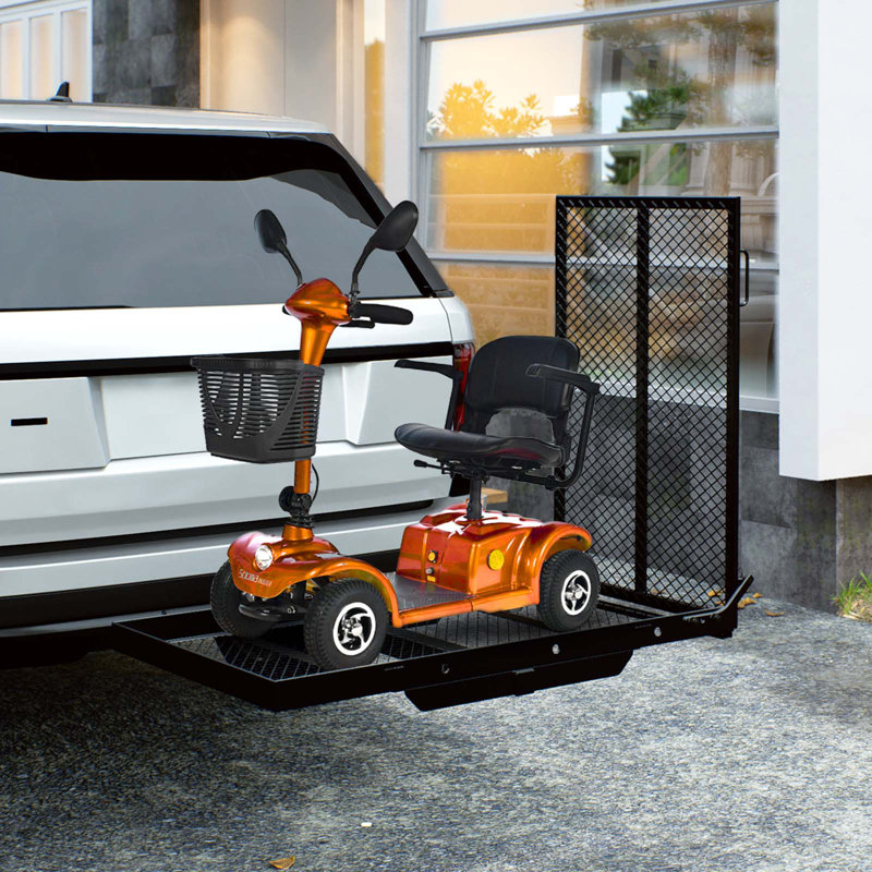 VEVOR Metal Foldable 46.3'' L Van Ramp