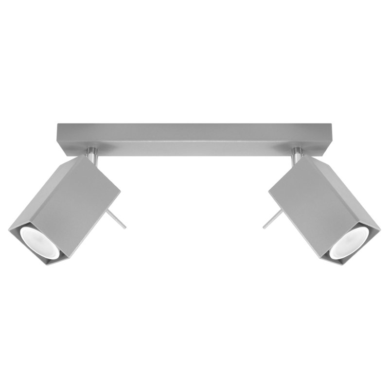 Nidavellir Spotlight, 15cm H x 30cm W x 8cm D, Grey