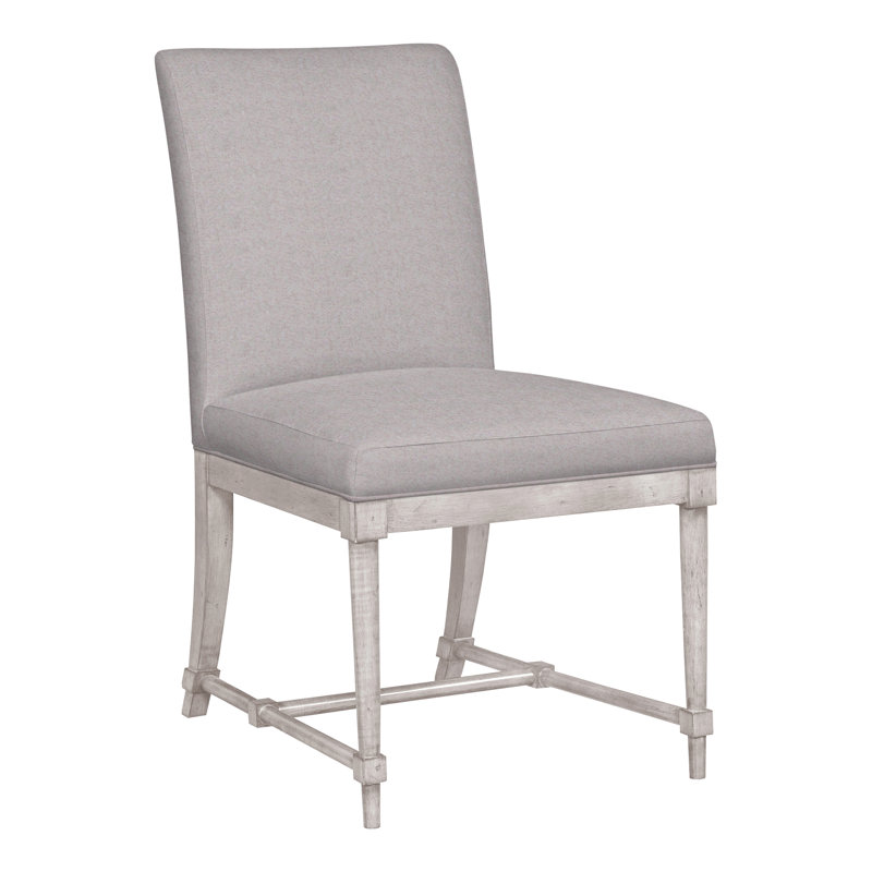 Chaise d'appoint Chronos, Non, Lin Nadia, Gris colombe