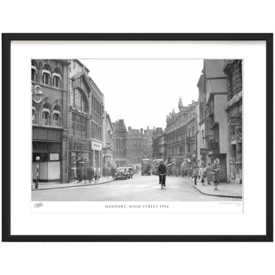 Newport, High Street 1956 - Single Picture Frame Print