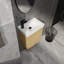 Meuble-lavabo mural 20 po avec lavabo en céramique