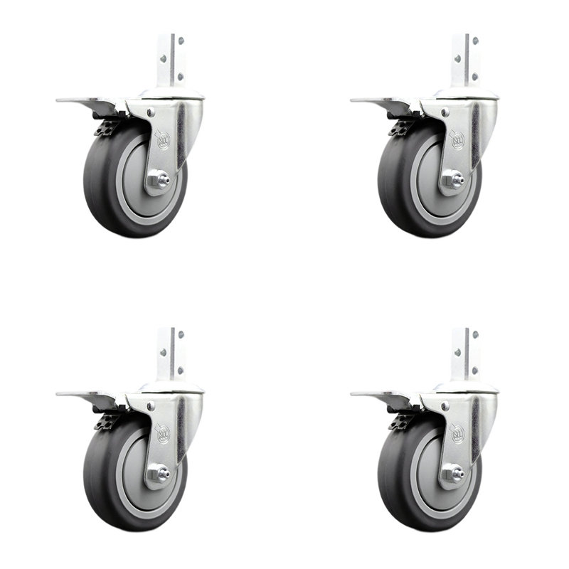 Thermoplastic Rubber Caster