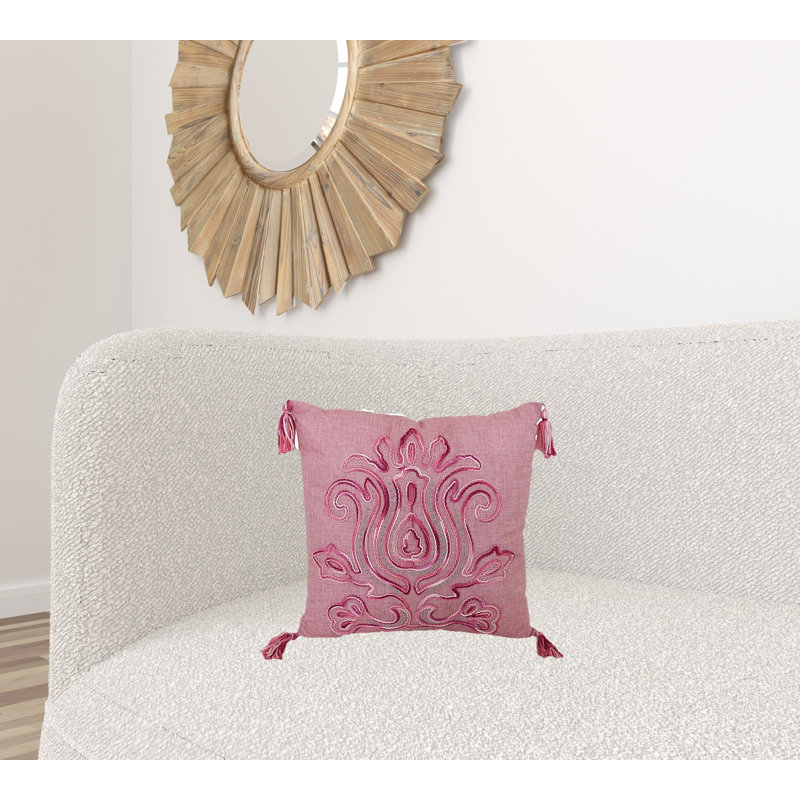  Insert de coussin carré brodé Tie