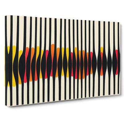 Smashing Modern Abstract Art - Wrapped Canvas