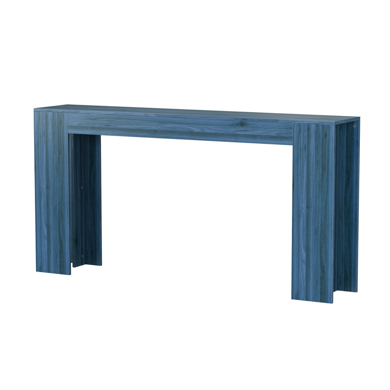 Console extra longue pour entrée, Bleu