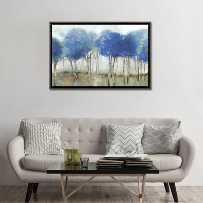 "Indigo Woodland" par Allison Pearce, reproduction d’art
