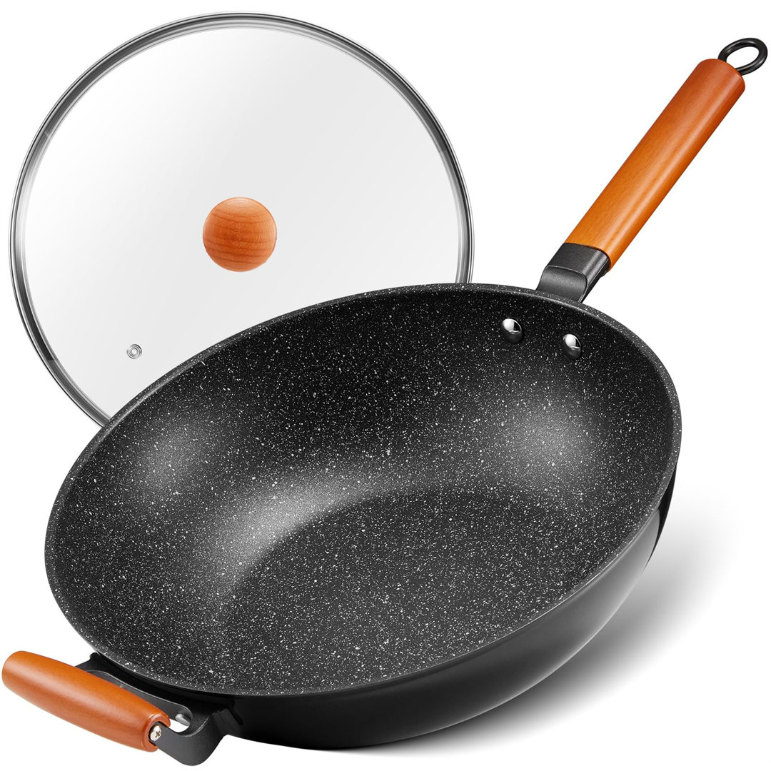 Belfry Kitchen Fairlaine Aluminium Non-Stick Frying Pan / Skillet