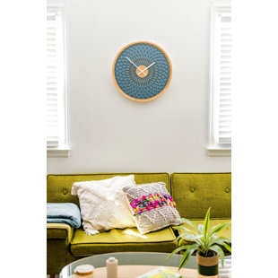 Stella Wood Wall Clock