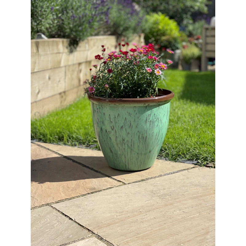 Grier Plant Pot, Green