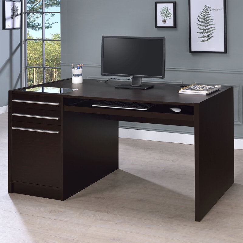 Deewan Writing Desk, 30.75" H x 60" W x 30" D