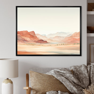 Minimalism Canyon View I - Canyon Wall Art