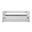 Lit de jour 1pc avec tissu d'ameublement en bois et tissu d'ameublement moderne-1981148572