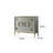 American Vintage Shoe Cabinet Side Cabinet 9 Pair Shoe Storage Cabinet