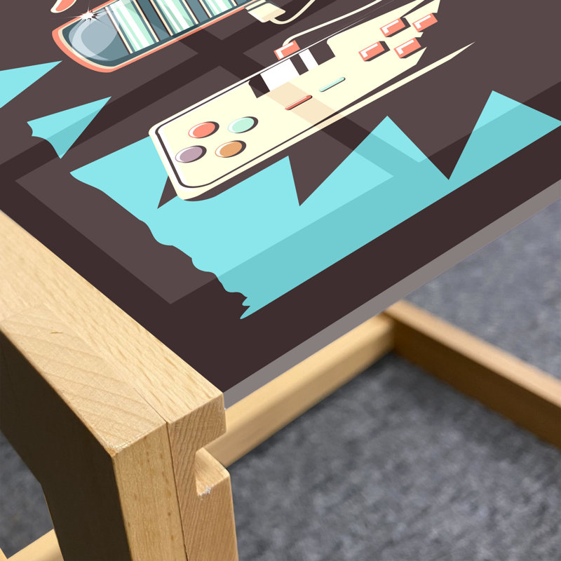 Inverson Trestle Coffee Table, 40cm H x 91cm W x 62cm D