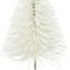 White Sisal Tree - Set of 6 - 5.5"Dia. x 12" - White/Brown
