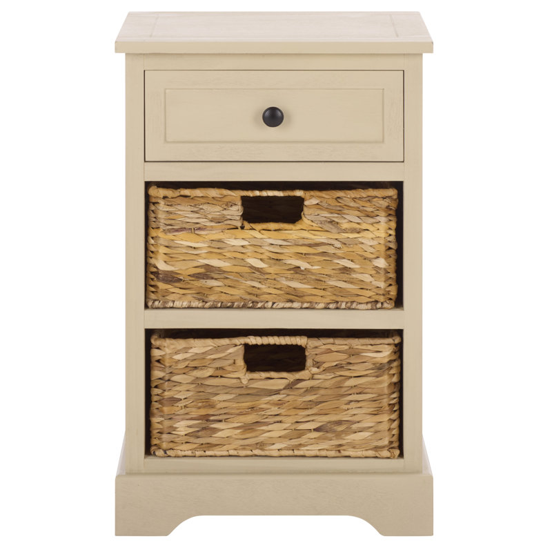 Painswick 3 - Drawer End Table with Storage, Sand